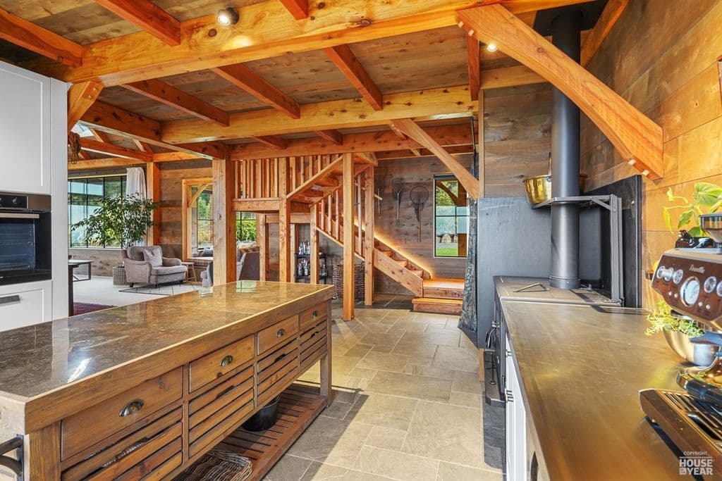 Award winning kitchen design using timber